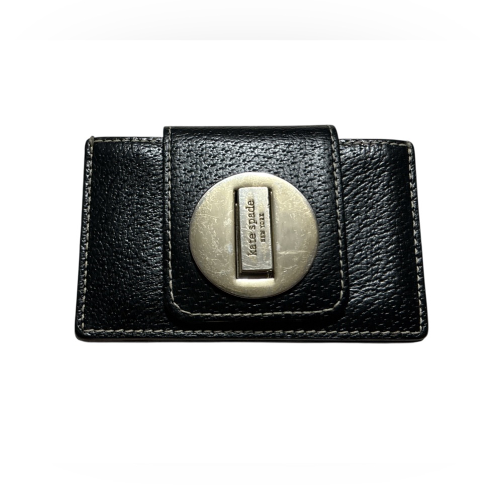 Kate Spade | Black Leather Card Holder/Wallet